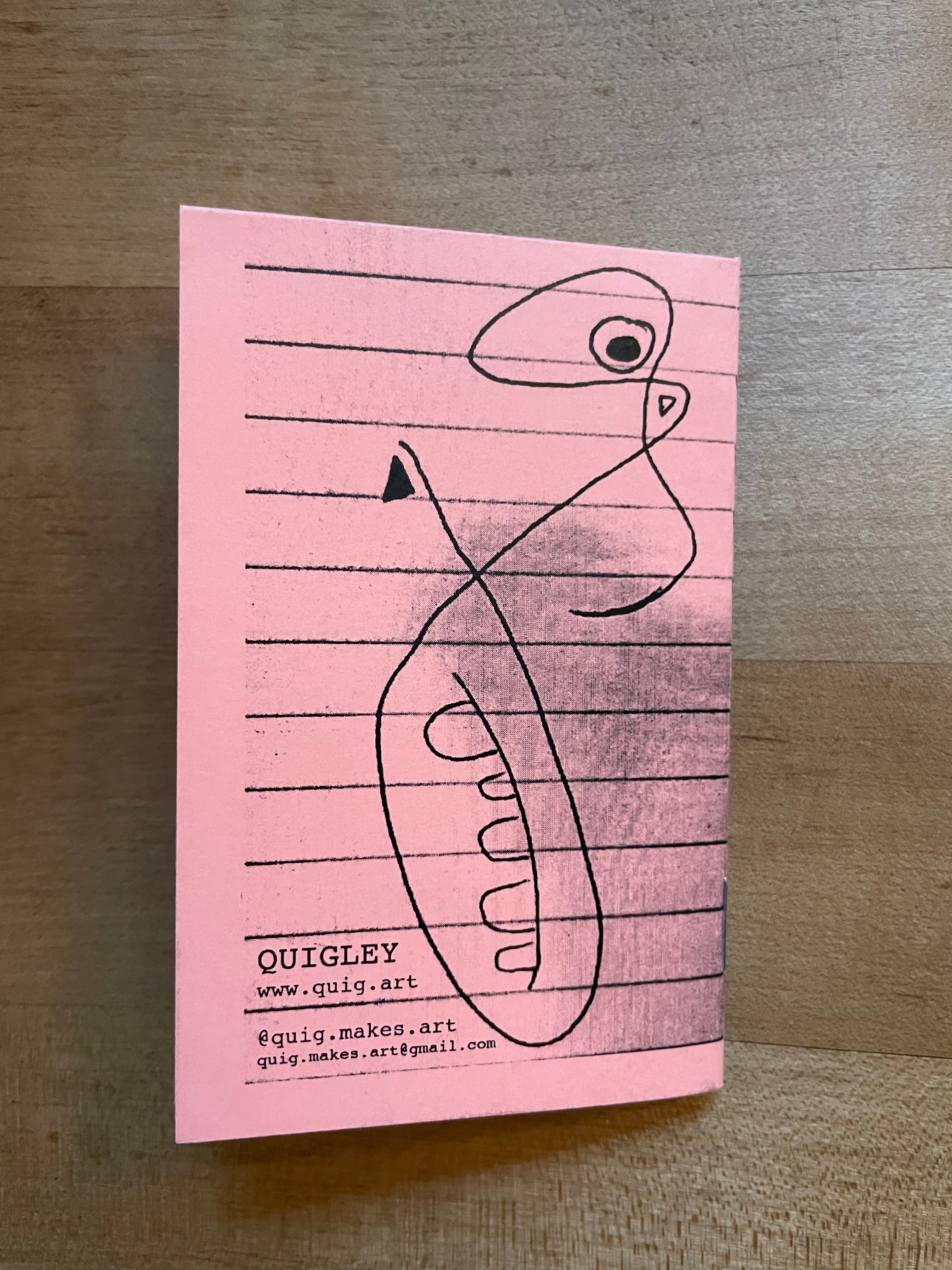 Nope [zine] – Quig Makes Art